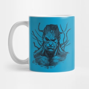 Cyborg sketch Mug